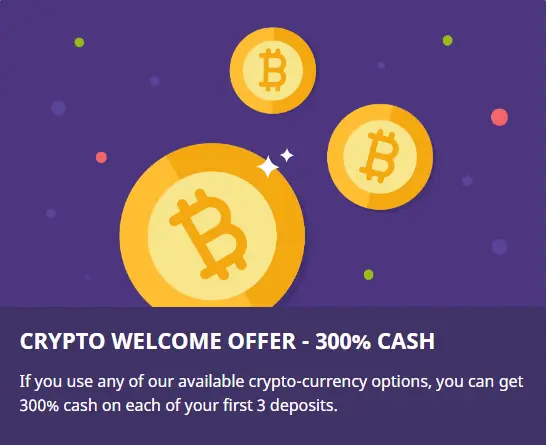 Crypto Welcome Bonus