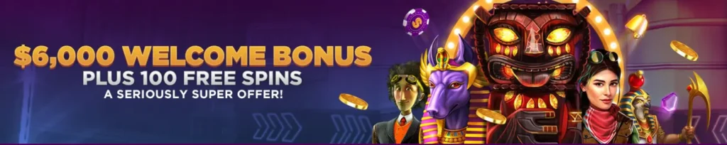Super slots Welcome Bonus